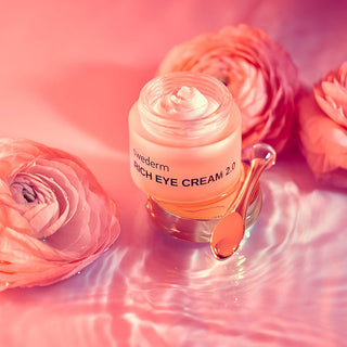 Jak dbać o cienką i delikatną skórę pod oczami? RICH EYE CREAM 2.0 od Swederm o ulepszonej formule