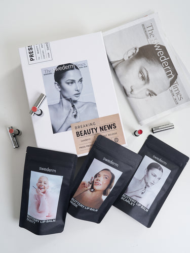 Box prezentowy BUTTERY LIP BALM SCARLET+NUDE+DUSTY Box prezentowy BUTTERY LIP BALM SCARLET+NUDE+DUSTY