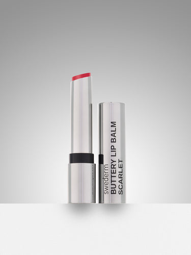 BUTTERY LIP BALM SCARLET – masełko do ust subtelna czerwień BUTTERY LIP BALM SCARLET – masełko do ust subtelna czerwień
