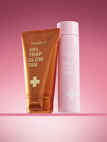 SUN-KISSED DUO Gel Trap Glow Tan + Self Tan Water SUN-KISSED DUO Gel Trap Glow Tan + Self Tan Water