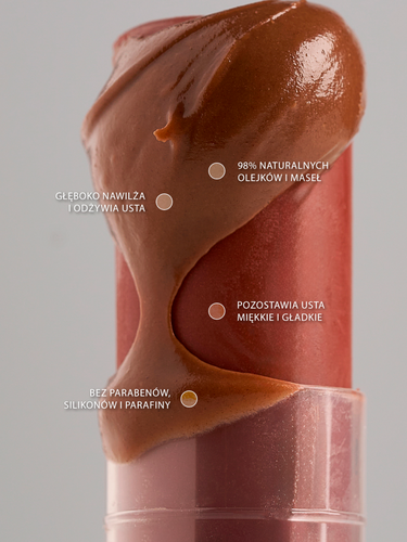 CHOCO LIP BALM - CZEKOLADOWY BALSAM DO UST