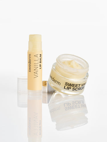 Waniliowy duet - peeling do ust i balsam do ust - vanilla lip scrub + vanilla lip balm Waniliowy duet - peeling do ust i balsam do ust - vanilla lip scrub + vanilla lip balm
