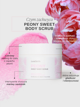 swederm Peony Sweet Body Scrub- peeling do ciała piwonia