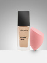 swederm Perfect Drop 01 Light Ivory + Gąbka do makijażu