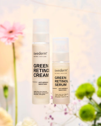 green retinol grafika