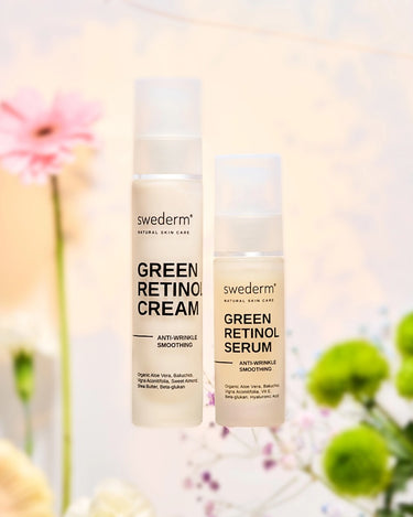 green retinol grafika