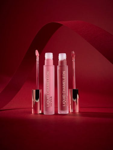 DUET BŁYSZCZYKÓW - CHAMELEON ROSA + NERO