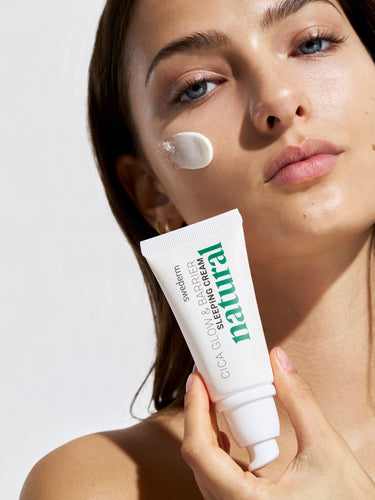 CICA GLOW & BARRIER SLEEPING CREAM - KREM-MASKA NA NOC