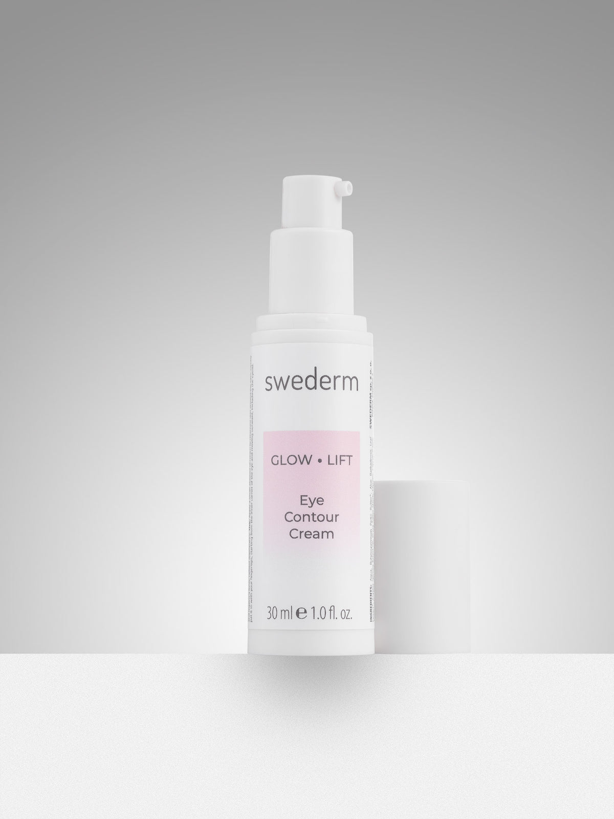 swederm.pl Liftingujący i odżywczy krem pod oczy i na górne powieki z ektoiną i kofeiną - Glow Lift Eye Contour Cream — Składniki i ocena