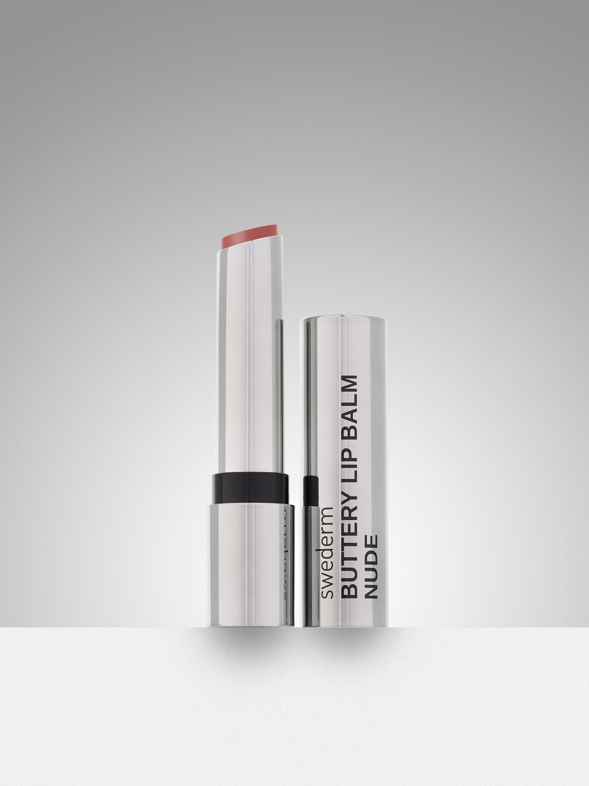 swederm.pl Odżywcze masełko do ust z efektem glossy lips w odcieniu nude - Buttery Lip Balm