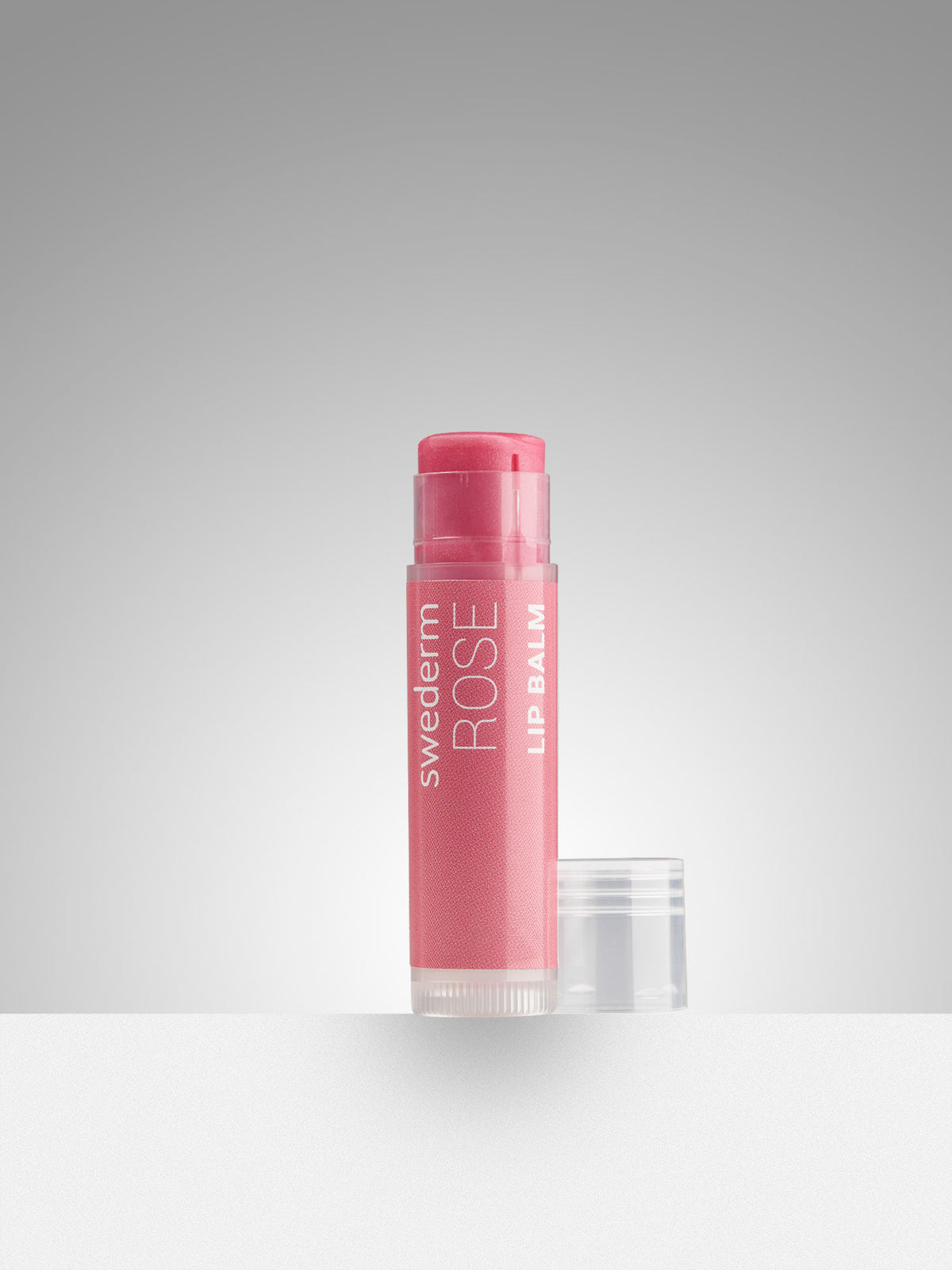 swederm.pl Intensywnie pielęgnujący balsam do ust o delikatnym zapachu i smaku - różany - Rose Lip Balm