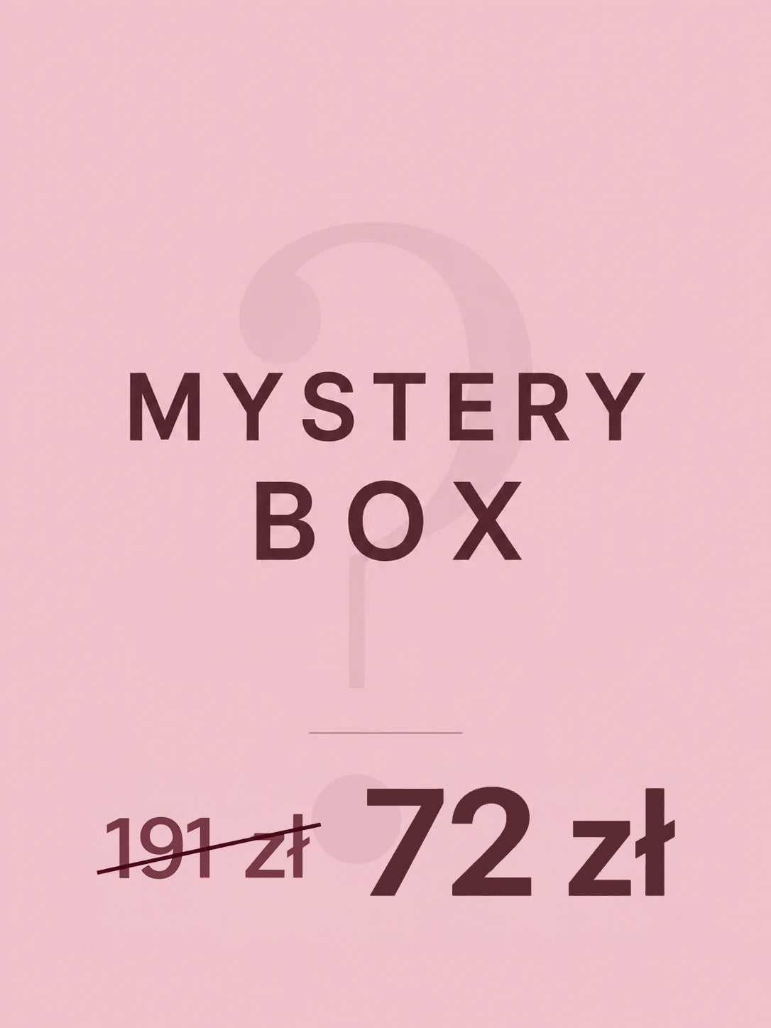#2 Sekretny zestaw 3 pełnowymiarowych produktów niespodzianek – Mystery Box No. 2