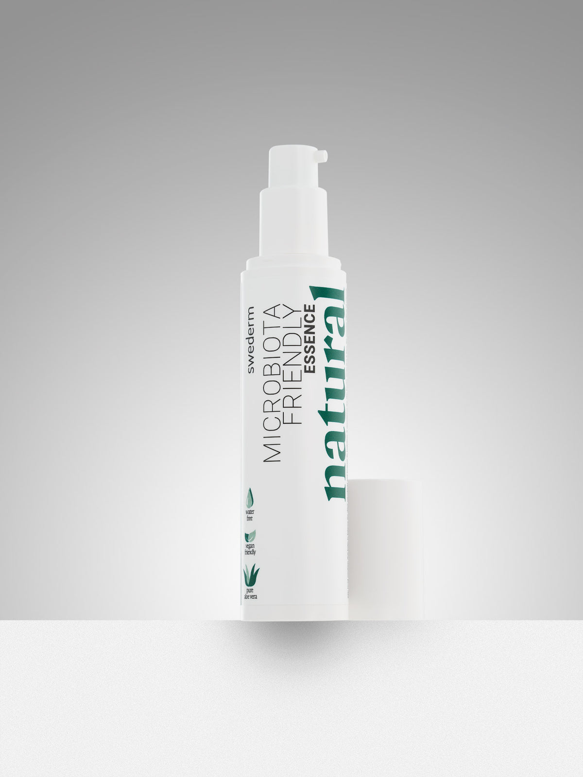 swederm.pl Prebiotyczna esencja do twarzy z aloesem bez zawartości wody - Microbiota Friendly Essence 50 ml — Składniki i ocena