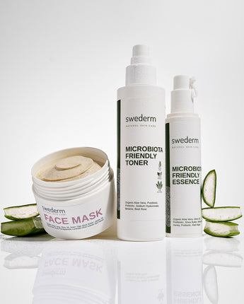 swederm FACE MASK + MICROBIOTA TONER + MICROBIOTA ESSENCE