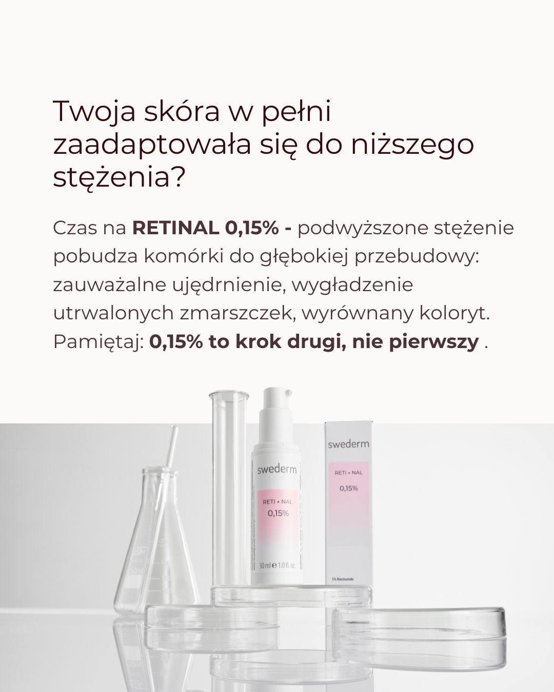 Retinal Cream 0.15% — Krem RETINAL 0,15% jako drugi krok całej kuracji retinalem