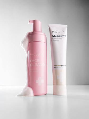 swederm FACE CLEANSER + LEROSETT