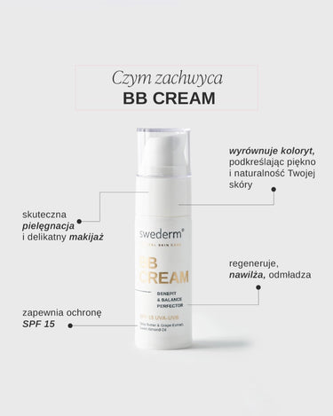 swederm BB Cream SPF 15 - krem BB SPF 15