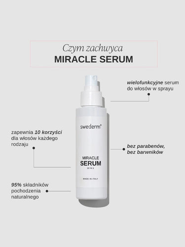 swederm Miracle Serum 10 in 1 - serum do włosów