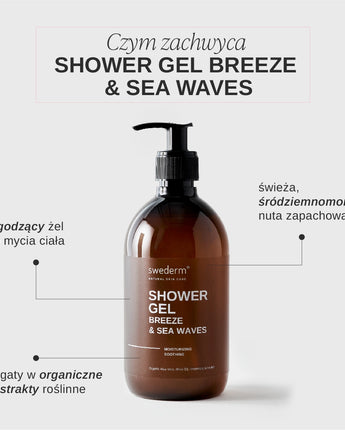 swederm Shower Gel Breeze & Sea Waves – żel do mycia ciała